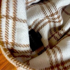 Long plad coat/jacket